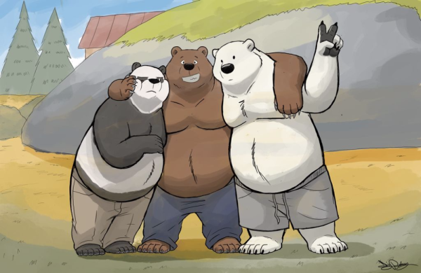 Медведь прикол