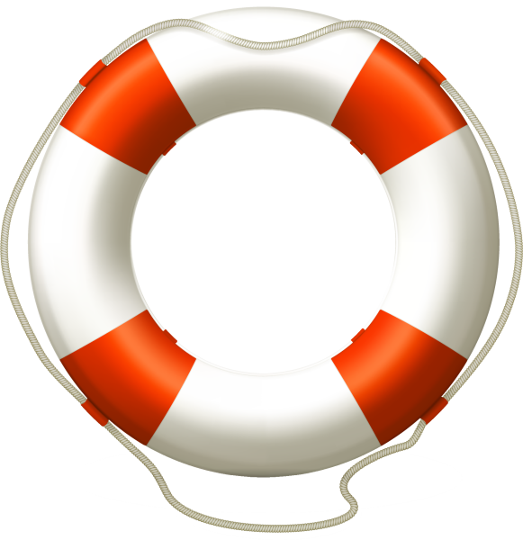 Спасательный круг сбоку