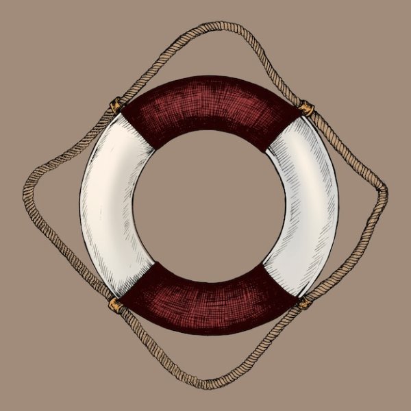 Спасательный круг арт