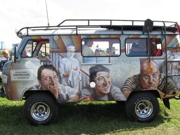 УАЗ 469 Буханка хиппи