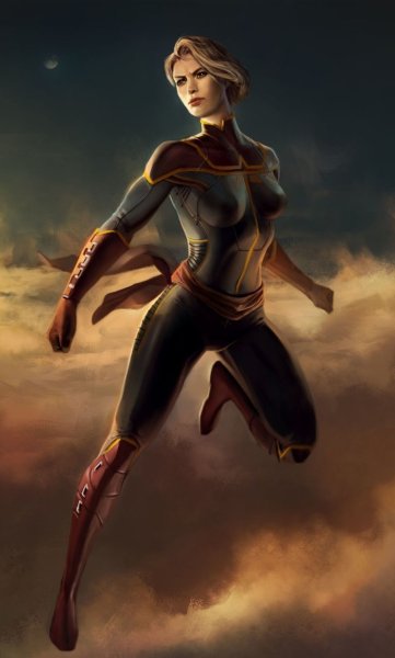 Темная Капитан Марвел