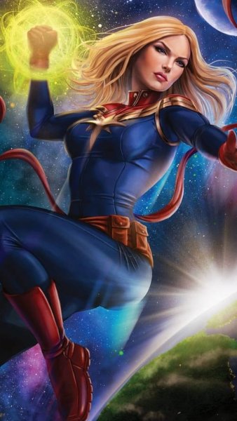 Кэрол Дэнверс Бри Ларсон концепт