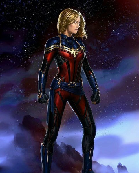 Кэрол Дэнверс Капитан Марвел 18
