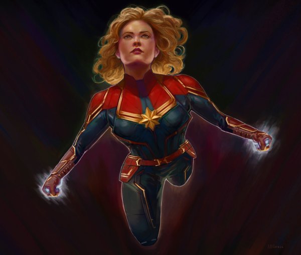 Мстители финал Капитан Марвел