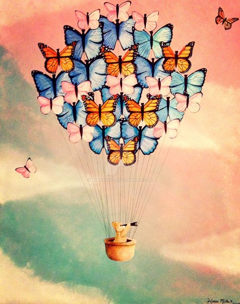 Стилизованный воздушный шар