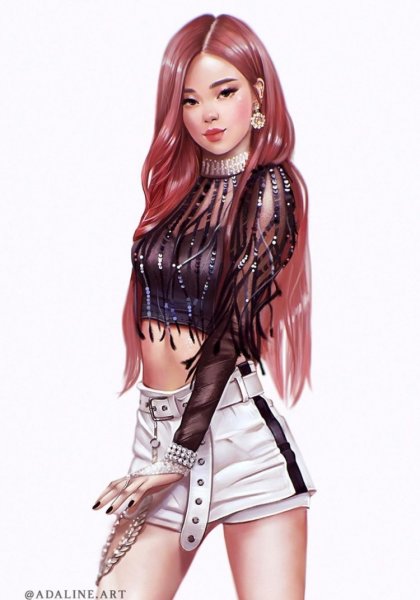 Блэк Пинк арт