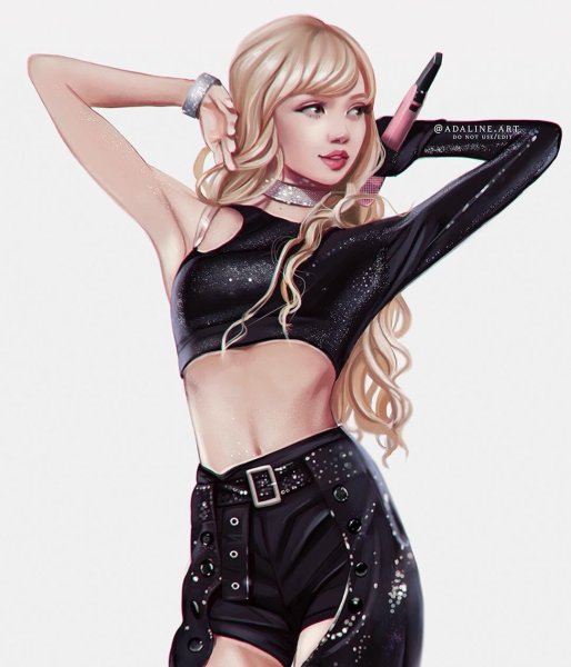 Дженни из BLACKPINK арт