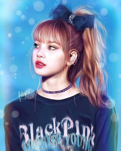 Арт BLACKPINK Lisa