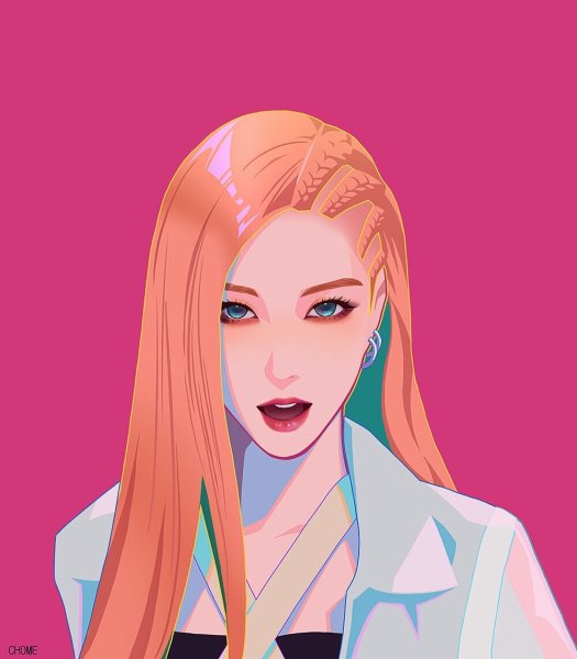 Блэк Пинк Розе аниме