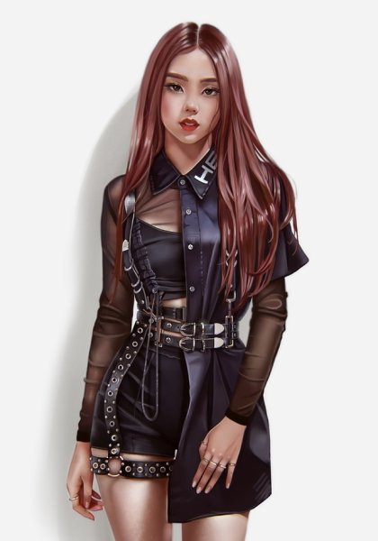 Дженни аниме Блэк Пинк