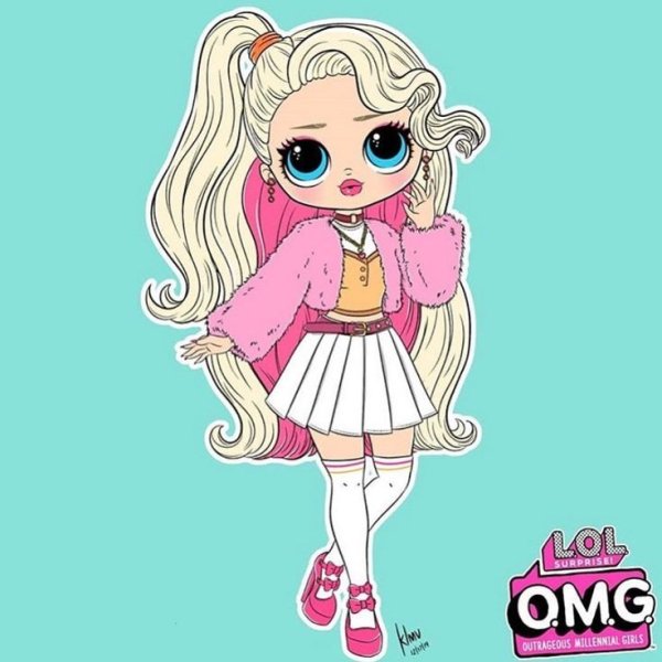 Куклы ЛОЛ арты