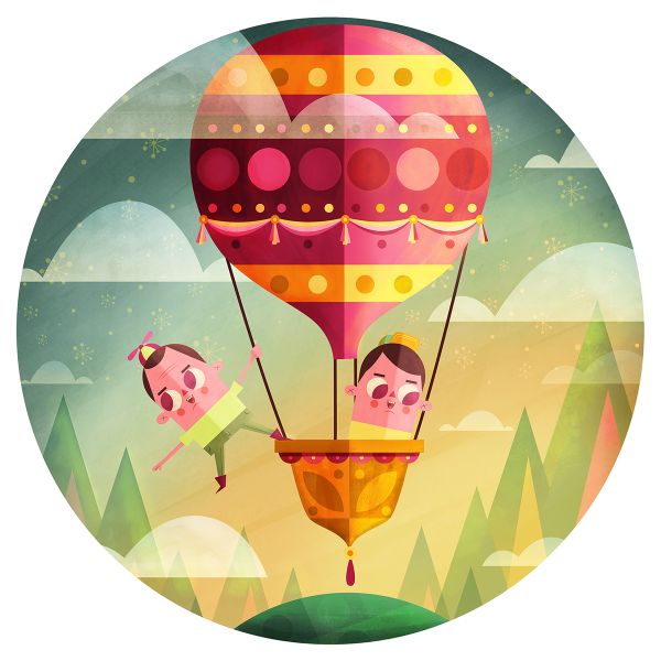 Для иллюстратора воздушный шар