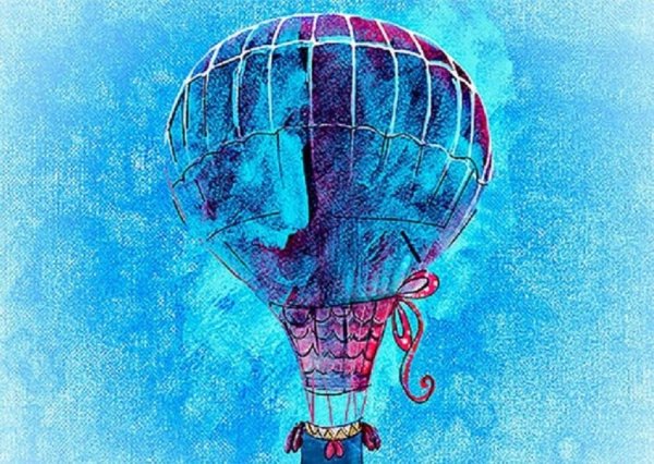 Воздушный шар арт