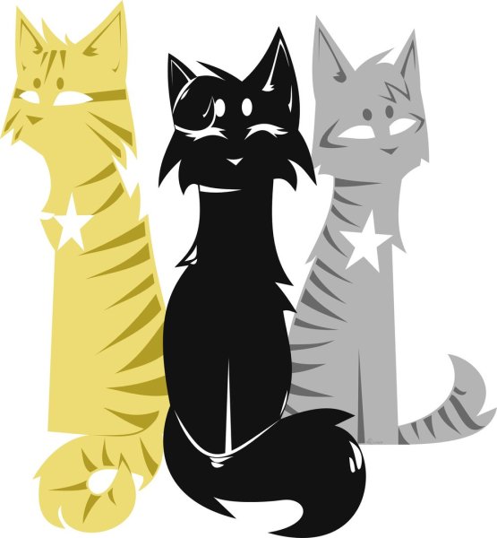 Коты Воители три кота