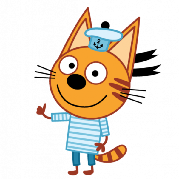 Три кота мультсериал Коржик