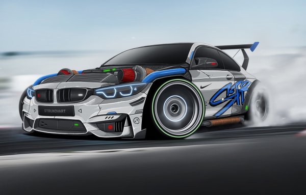 BMW m4 Drift