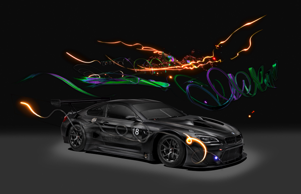 BMW m6 Art car