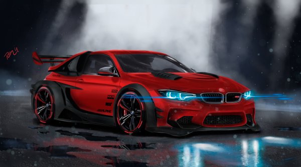 BMW m8 Sport 4k