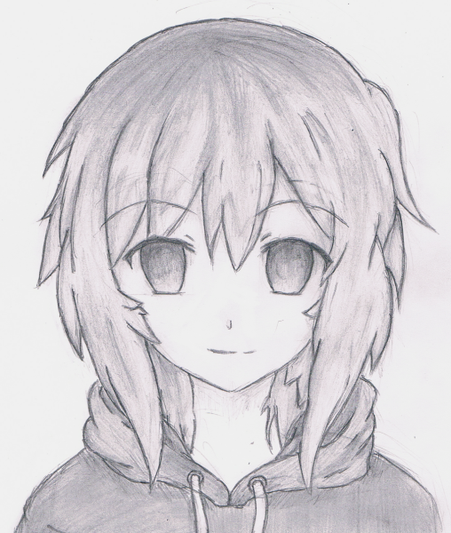 Аниме рисунки карандашом