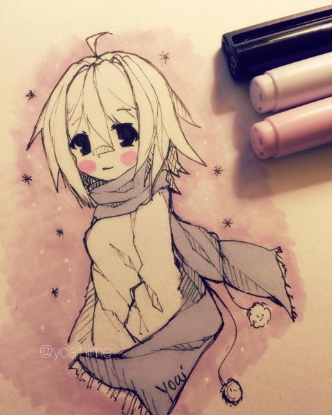 Идеи для рисования аниме