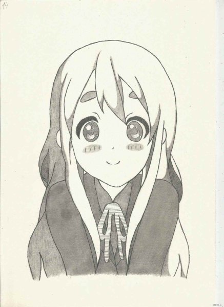 Аниме рисунки для срисовки карандашом