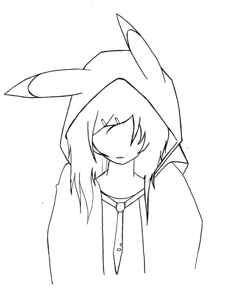 Рисунки для обводки аниме