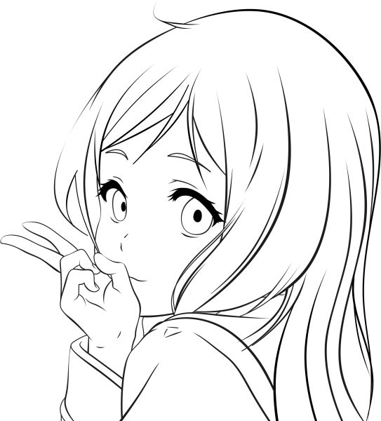 Красивые Наброски аниме