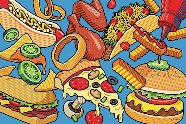 Стилизованная еда