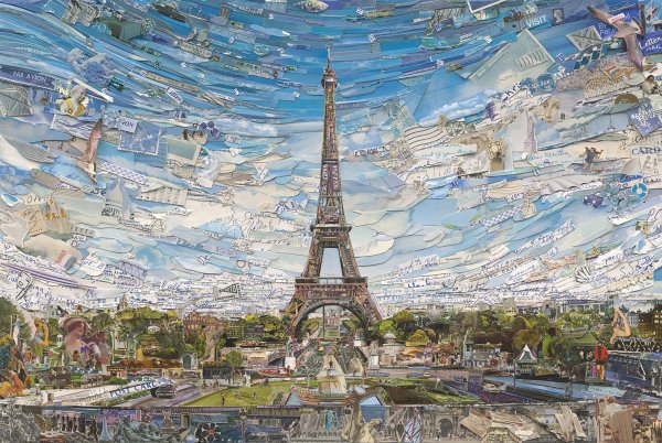 Эйфелева башня коллаж