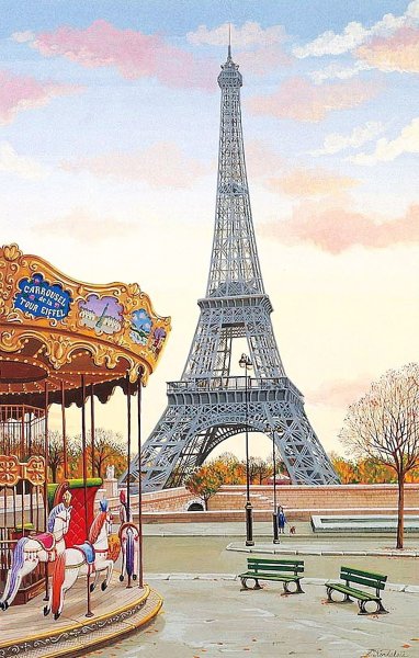 Карусель в Париже