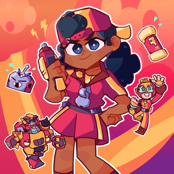 Боец Мэг БРАВЛ старс