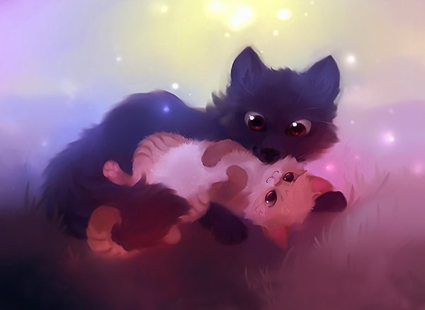 Аниме котики