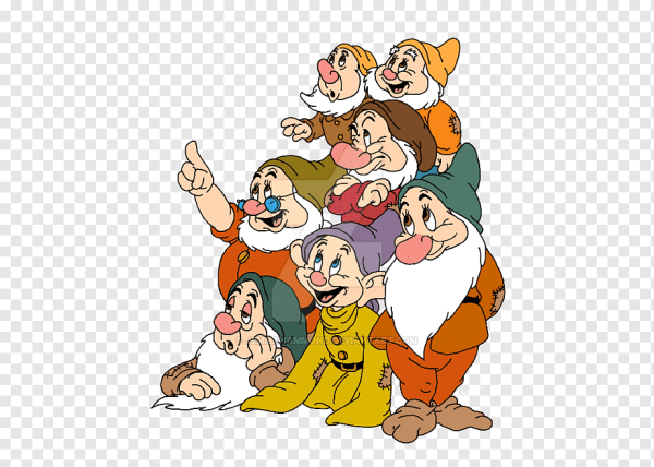 Гномы из Белоснежки Дисней