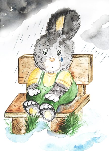 Зайку бросила хозяйка иллюстрации