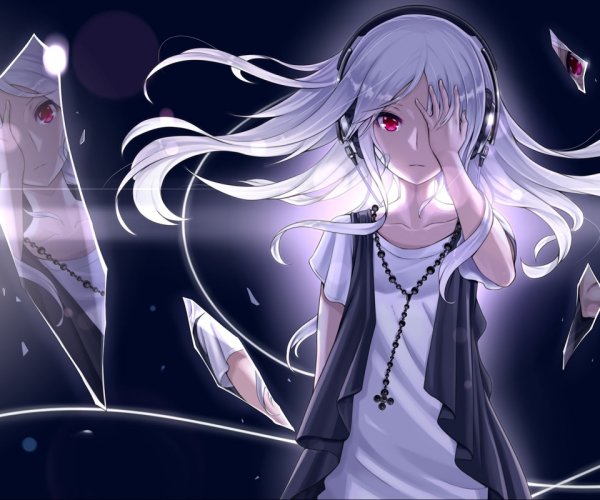 Аниме с белыми волосами