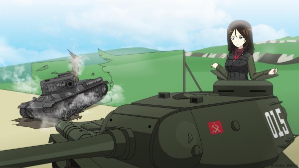 Girls und Panzer танки правды