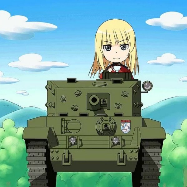 Аниме танкистки girls und Panzer
