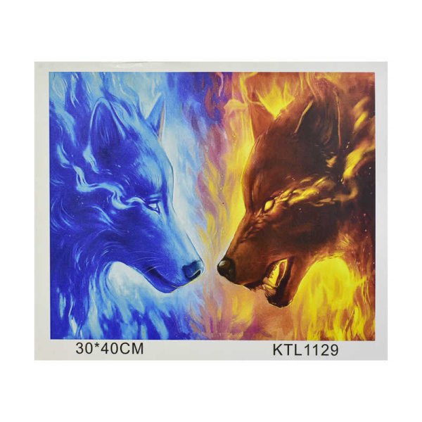 Алмазная живопись две стихии