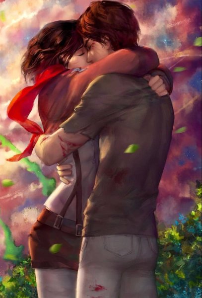 Влюбленные арт