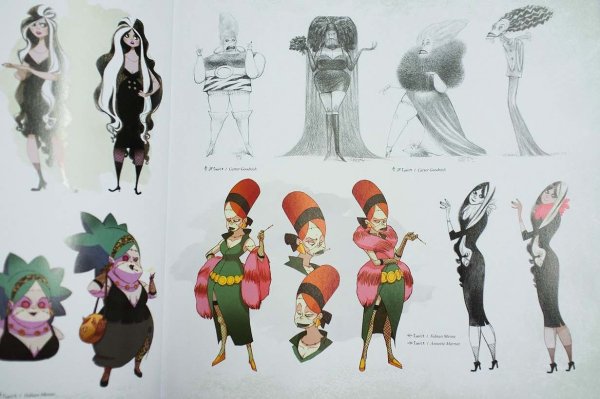 Отель Трансильвания концепт арт