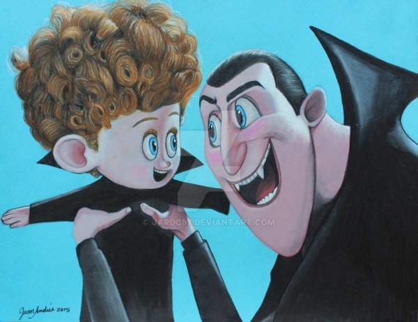 Мэвис и Граф Дракула монстры на каникулах