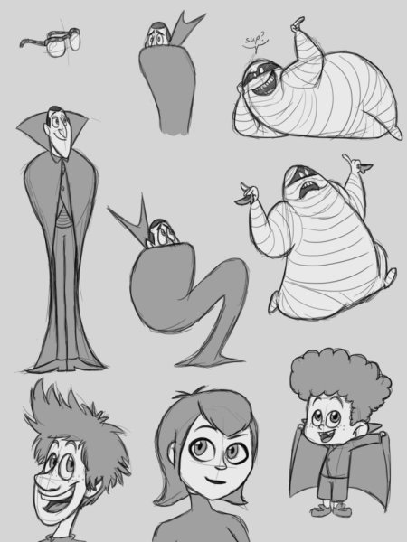 Отель Трансильвания персонажи мультика