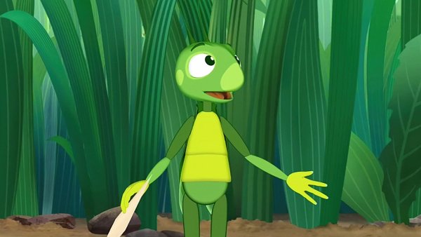 Кузнечик Кузя из Лунтика