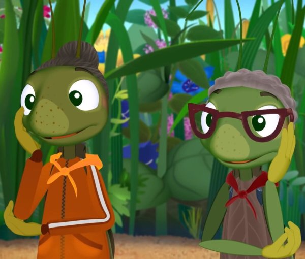 Лунтик Кузя пчелёнок Мила