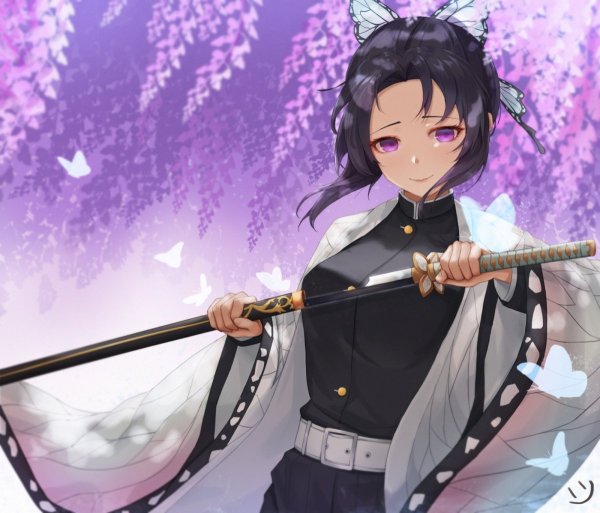 Шинобу аниме клинок рассекающий