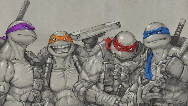 Черепашки ниндзя Леонардо Донателло