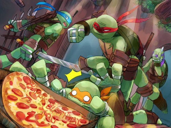 Черепашки ниндзя тмнт 2012