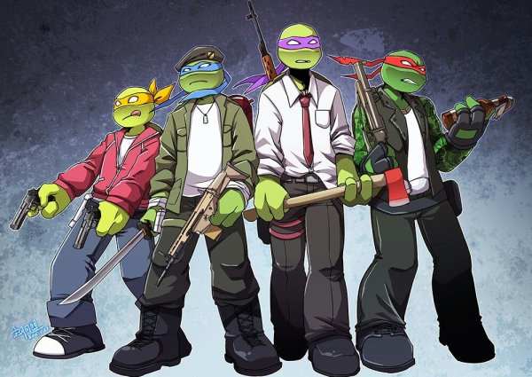 Донбот Черепашки ниндзя