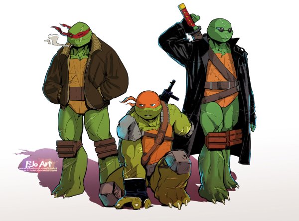 Рафаэль (TMNT) 2003 арт