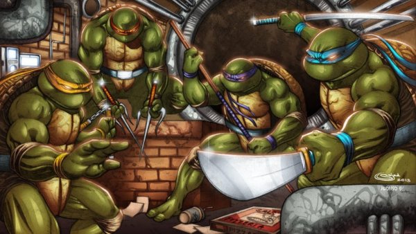 TMNT 2003 арт